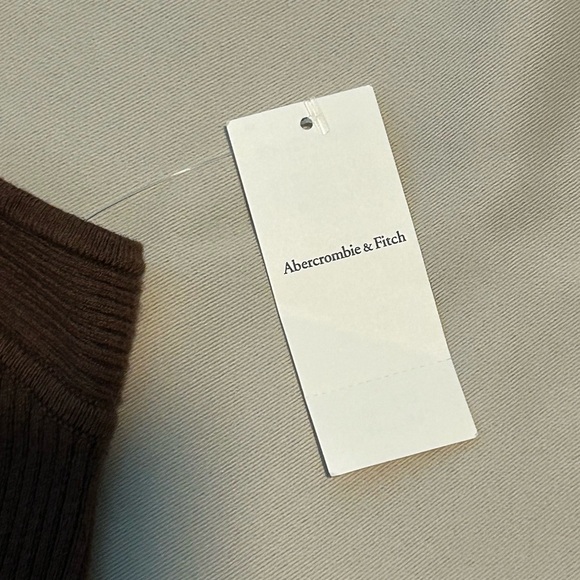 NWT Abercrombie and Fitch Ribbed Sweater Sweetheart Bodysuit - XL - Picture 10 of 12